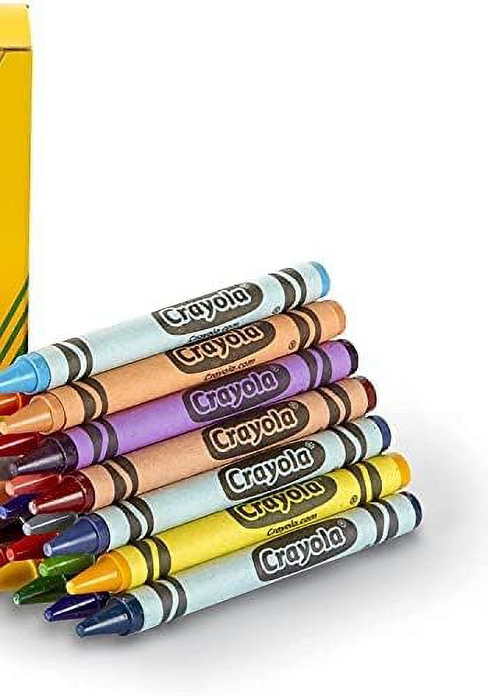 975 Supply 24 Pack Crayons, Classic Colors, Crayons for Kids, School Crayons, Assorted Colors - 24 Crayons per Box - 1 Box